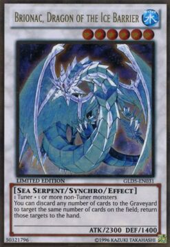 GLD5-EN031 - Brionac, Dragon of the Ice Barrier - Gold Rare - Limited Edition