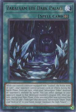 GRCR-EN033 - Zaralaam the Dark Palace - Rare - 1st Edition