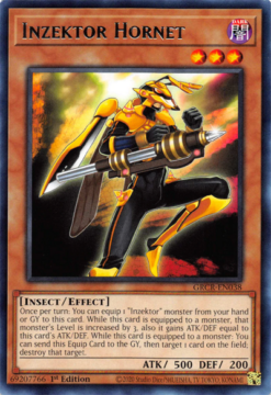 GRCR-EN038 - Inzektor Hornet - Rare - 1st Edition
