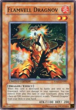 HA01-EN007 - Flamvell Dragnov - Super Rare - 1st Edition