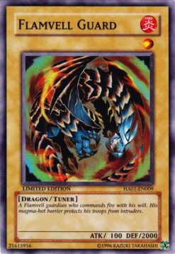 HA01-EN009 - Flamvell Guard - Super Rare - 1st Edition