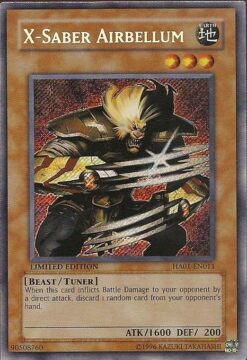 HA01-EN011 - X-Saber Airbellum - Secret Rare - 1st Edition