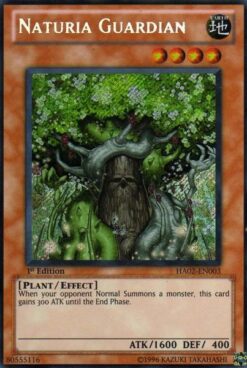 HA02-EN003 - Naturia Guardian - Secret Rare - 1st Edition