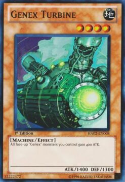 HA02-EN008 - Genex Turbine - Super Rare - 1st Edition