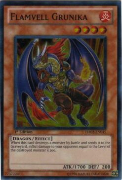 HA02-EN015 - Flamvell Grunika - Super Rare - Unlimited