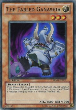HA04-EN009 - The Fabled Ganashia - Super Rare - 1st Edition