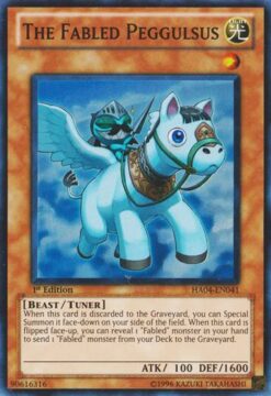 HA04-EN041 - The Fabled Peggulsus - Super Rare - 1st Edition