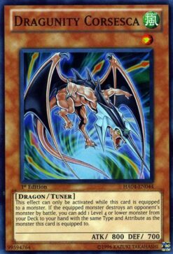 HA04-EN044 - Dragunity Corsesca - Super Rare - 1st Edition