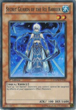 HA04-EN053 - Secret Guards of the Ice Barrier - Super Rare - 1st Edition