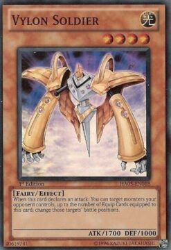 HA05-EN018 - Vylon Soldier - Super Rare - 1st Edition