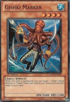 HA05-EN033 - Gishki Marker - Super Rare - 1st Edition