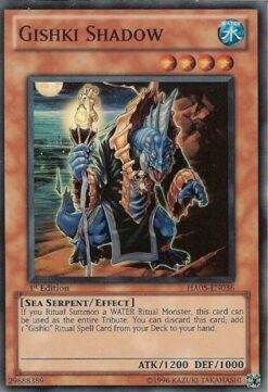 HA05-EN036 - Gishki Shadow - Super Rare - 1st Edition