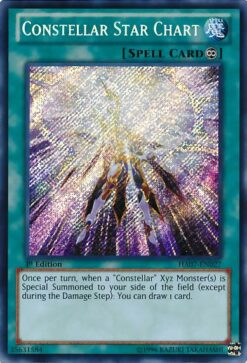 HA07-EN027 - Constellar Star Chart - Secret Rare - 1st Edition