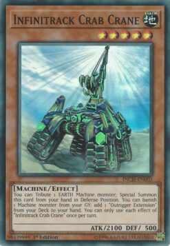INCH-EN003 - Infinitrack Crab Crane - Super Rare - 1st Edition