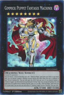 INFO-EN042 -  Gimmick Puppet Fantasix Machinix  - Super Rare - 1st Edition