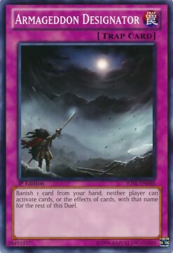 JOTL-EN080 - Armageddon Designator - Common - 1st Edition