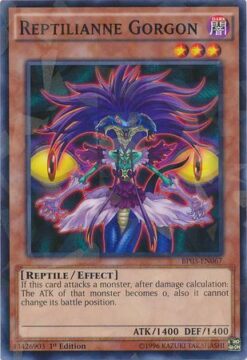 BP03-EN067 - Reptilianne Gorgon - Shatterfoil - 1st Edition