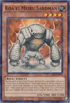 BP03-EN072 - Koa'ki Meiru Sandman - Shatterfoil - 1st Edition