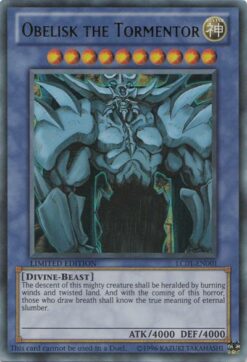 LC01-EN001 - Obelisk the Tormentor - Ultra Rare - Limited Edition