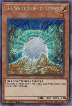 LCKC-EN010 - The White Stone of Legend - Secret Rare - 1st Edition