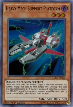 LCKC-EN022 - Heavy Mech Support Platform - Ultra Rare - 1st Edition