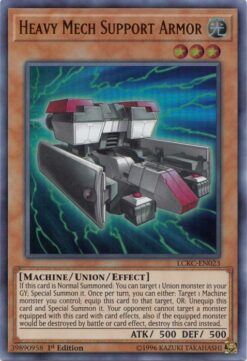 LCKC-EN023 - Heavy Mech Support Armor - Ultra Rare - 1st Edition