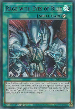 LDS2-EN029 - Rage with Eyes of Blue - Ultra Rare (Purple) - 1st Edition
