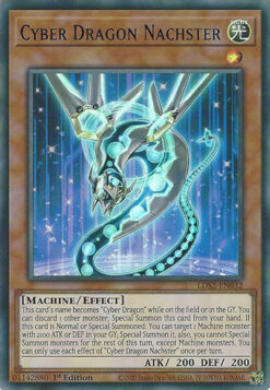 LDS2-EN032 - Cyber Dragon Nachster - Ultra Rare (Blue) - 1st Edition