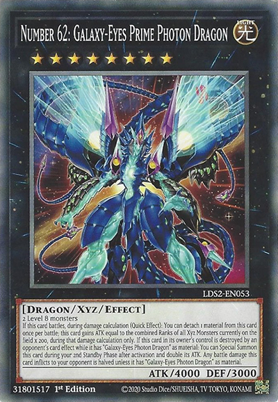 Lds2 En053 Number 62 Galaxy Eyes Prime Photon Dragon Common 1st