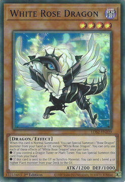LDS2-EN109 - White Rose Dragon - Ultra Rare (Blue) - 1st Edition