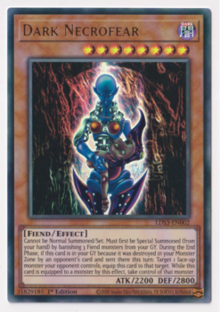 LDS3-EN002 - Dark Necrofear - Ultra Rare - 1st Edition