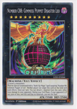 LDS3-EN066 - Number C88: Gimmick Puppet Disaster Leo - Common - 1st Edition