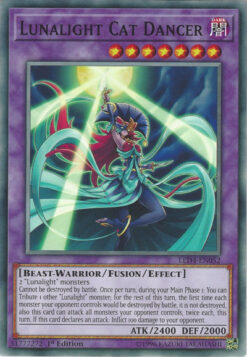 LED4-EN052 - Lunalight Cat Dancer - Common - 1st edition