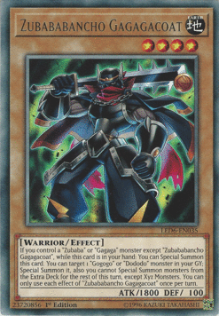 LED6-EN035 - Zubababancho Gagagacoat - Rare - 1st Edition