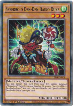 LED8-EN013 - Speedroid Den-Den Daiko Duke - Common - 1st Edition