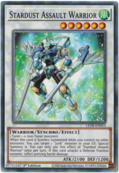 LED8-EN053 - Stardust Assault Warrior - Common - 1st Edition