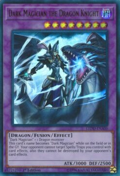 LEDD-ENA00 - Dark Magician the Dragon Knight - Ultra Rare - 1st Edition