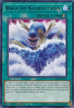LEDU-EN017 - Rage of Kairyu-Shin - Rare - 1st Edition