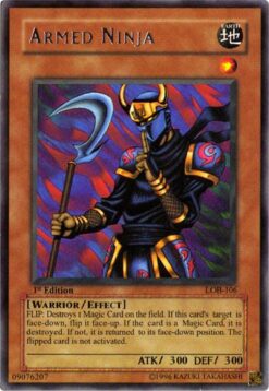 LOB-106 - Armed Ninja - Rare - Unlimited