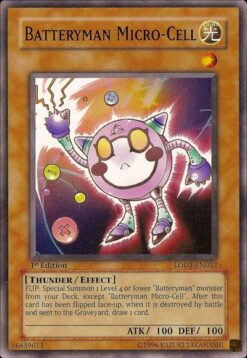 LODT-EN032 - Batteryman Micro-Cell - Common - 1st Edition