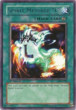 LON-092 - Spirit Message L"" - Rare - 1st Edition