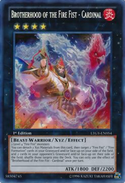 LTGY-EN054 - Brotherhood of the Fire Fist - Cardinal - Secret Rare - Unlimited