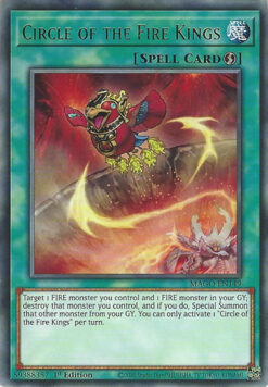 MAGO-EN149 - Circle of the Fire Kings - Gold-Letter Rare - 1st Edition