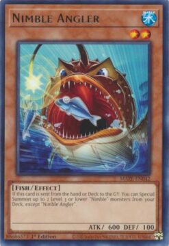 MAZE-EN042 - Nimble Angler - Rare - 1st Edition