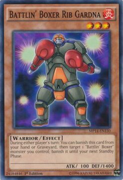 MP14-EN130 - Battlin' Boxer Rib Gardna - Common - 1st Edition