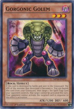 MP14-EN192 - Gorgonic Golem - Common - 1st Edition