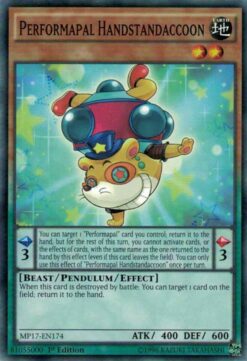 MP17-EN174 - Performapal Handstandaccoon - Common - 1st Edition