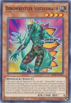 MP19-EN159 - Dinowrestler Systegosaur - Common - 1st Edition
