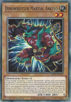 MP20-EN104 - Dinowrestler Martial Ankylo - Common - 1st Edition