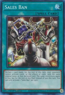 MP23-EN035 - Sales Ban - Super Rare - 1st Edition